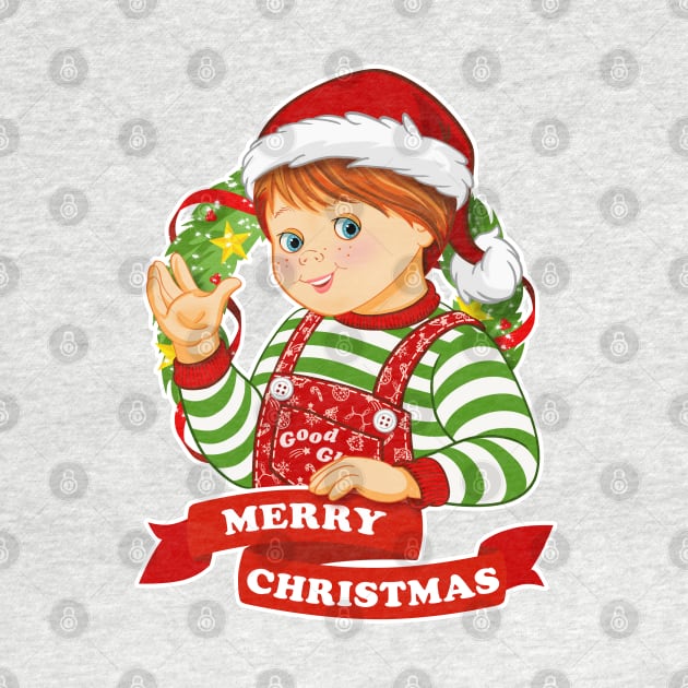 Child's Play - Merry Christmas - Chucky by Ryans_ArtPlace